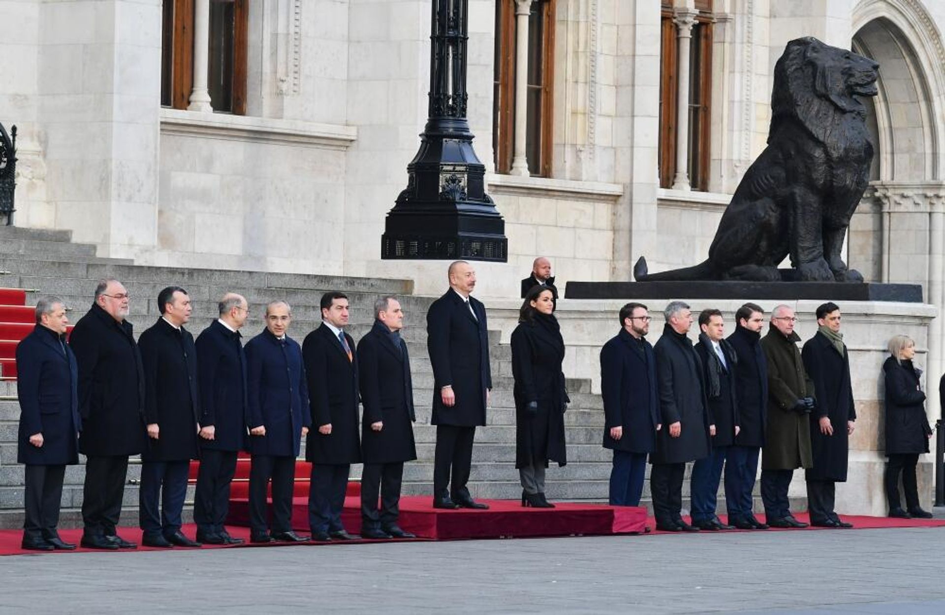 Budapeştdə Azərbaycan Prezidenti İlham Əliyevin rəsmi qarşılanma mərasimi olub
 - Sputnik Азербайджан, 1920, 30.01.2023