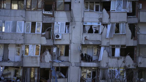 Последствия землетрясения в Турции - Sputnik Азербайджан