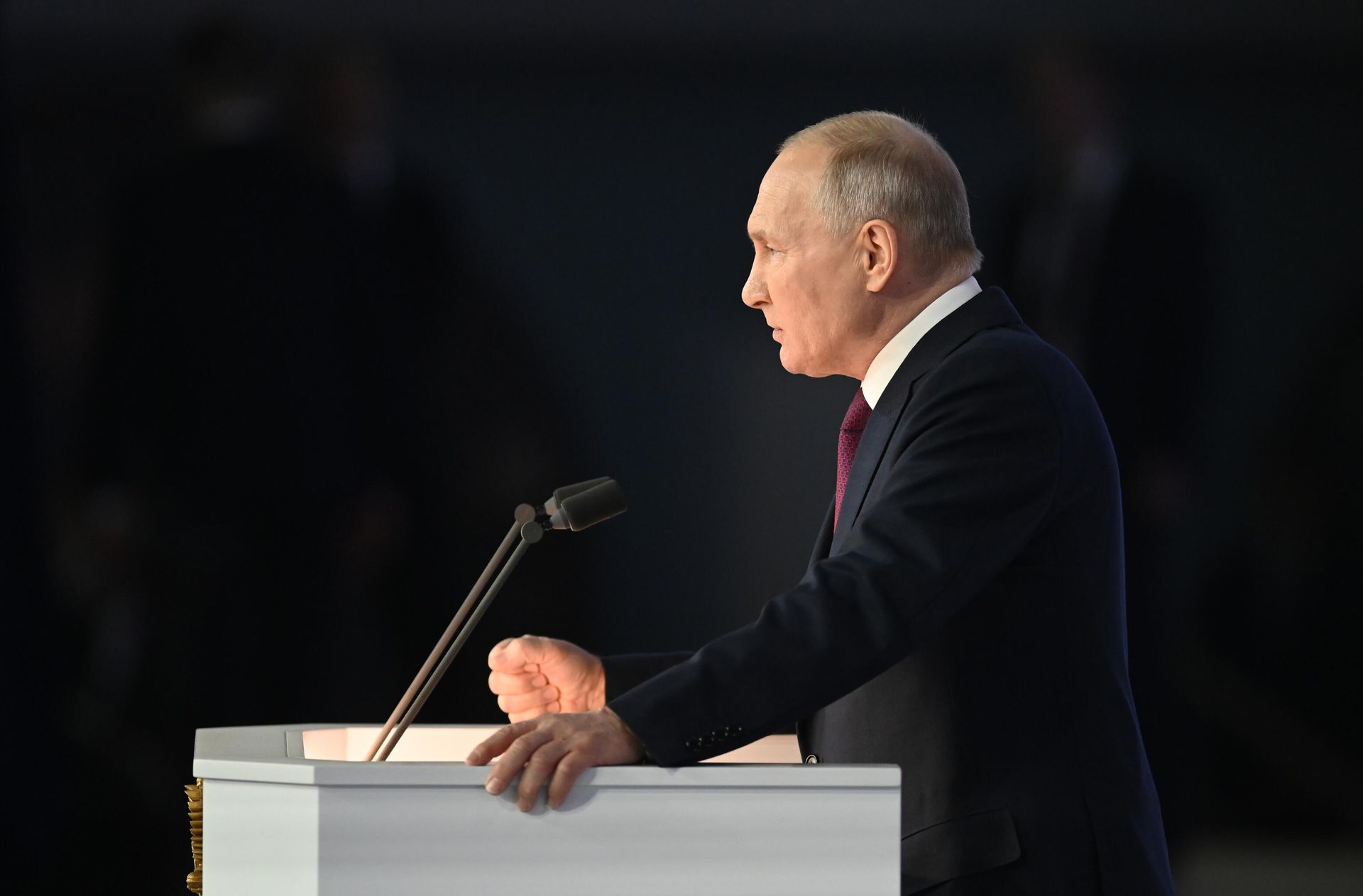 Послание президента РФ Владимира Путина Федеральному собранию - Sputnik Азербайджан, 1920, 29.02.2024