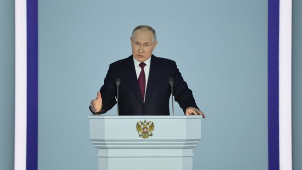 Президент РФ Владимир Путин  - Sputnik Азербайджан