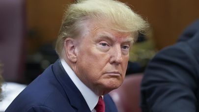 Экс-президент США Дональд Трамп в уголовном суде Манхэттена