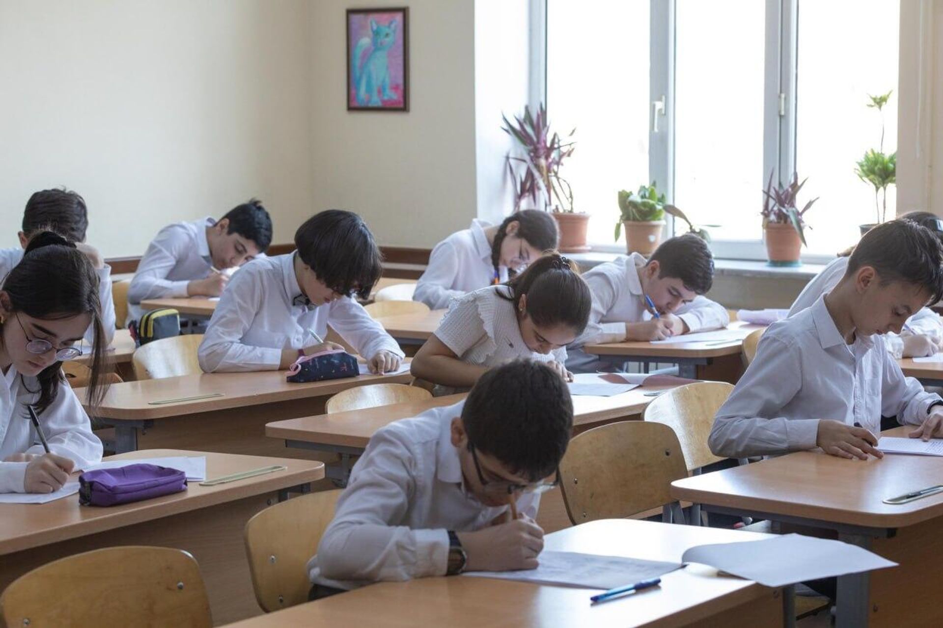 Завершающий тур юбилейной XV Олимпиады на русском языке «Родной язык – зеркало души» в Баку - Sputnik Азербайджан, 1920, 17.04.2023