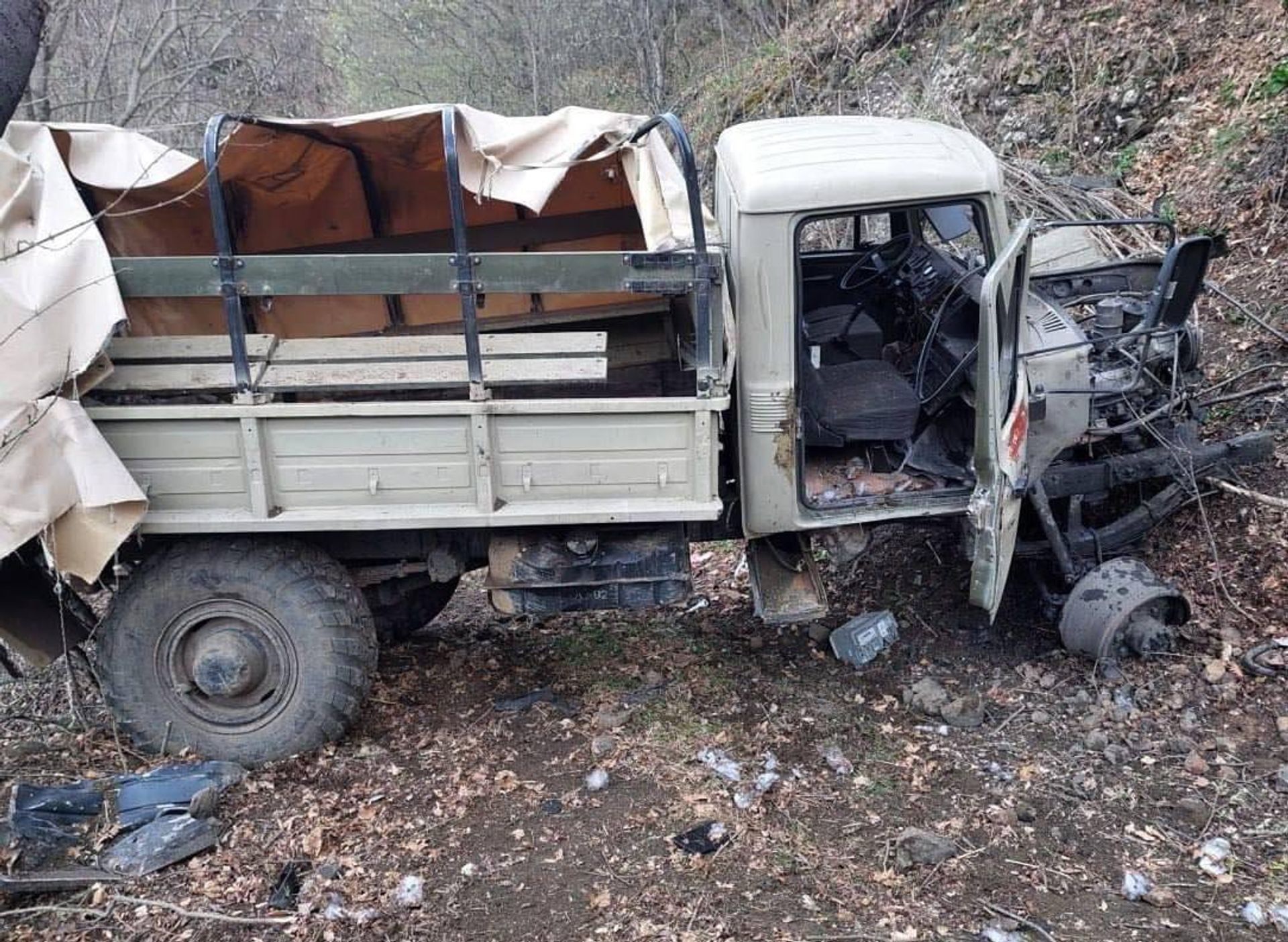 Азербайджанские военнослужащие подорвались на мине, произведенной в Армении  - Sputnik Азербайджан, 1920, 22.04.2023