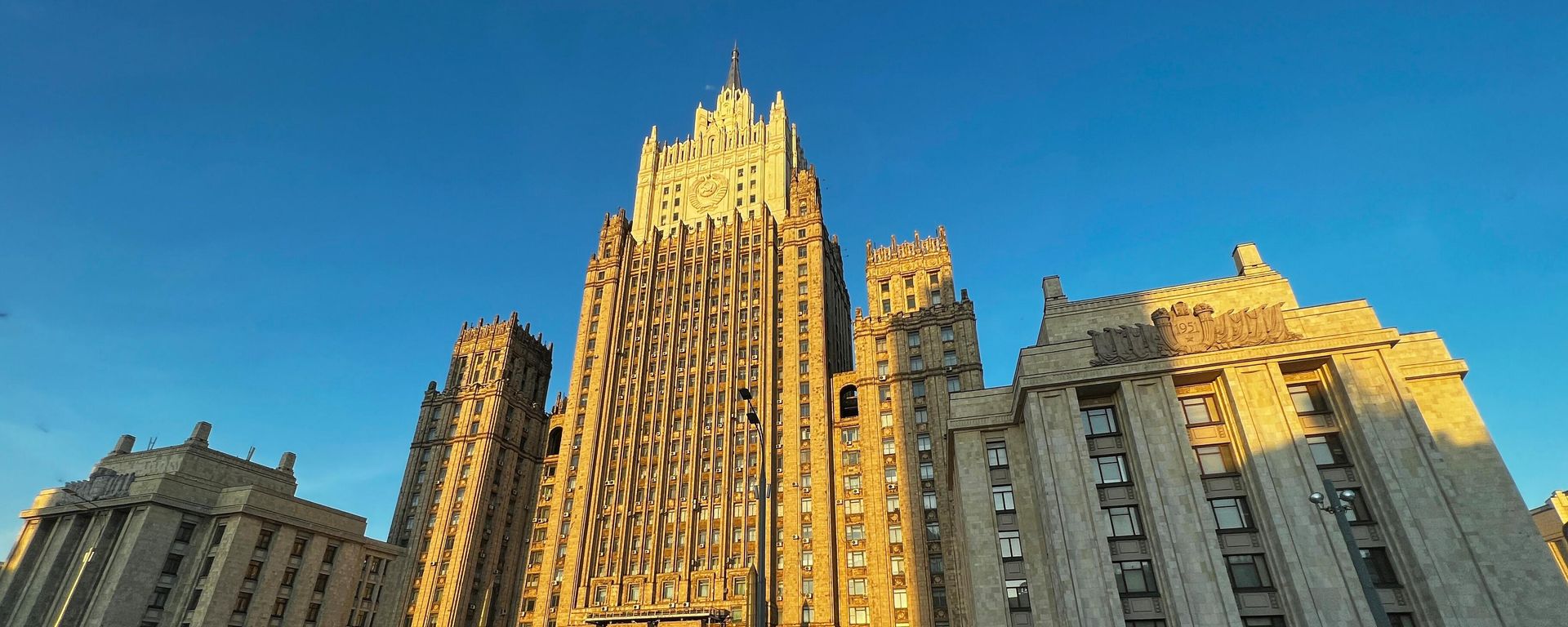 Здание Министерства иностранных дел РФ в Москве, фото из архива - Sputnik Азербайджан, 1920, 06.11.2024