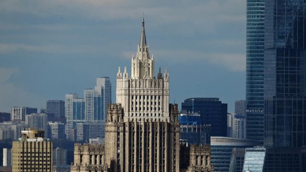 Здание Министерства иностранных дел РФ в Москве, фото из архива - Sputnik Азербайджан