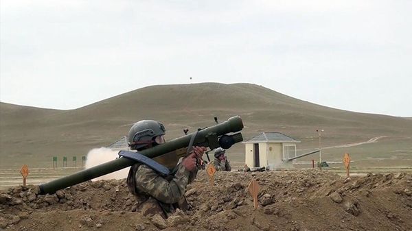 Азербайджанские зенитчики - Sputnik Азербайджан