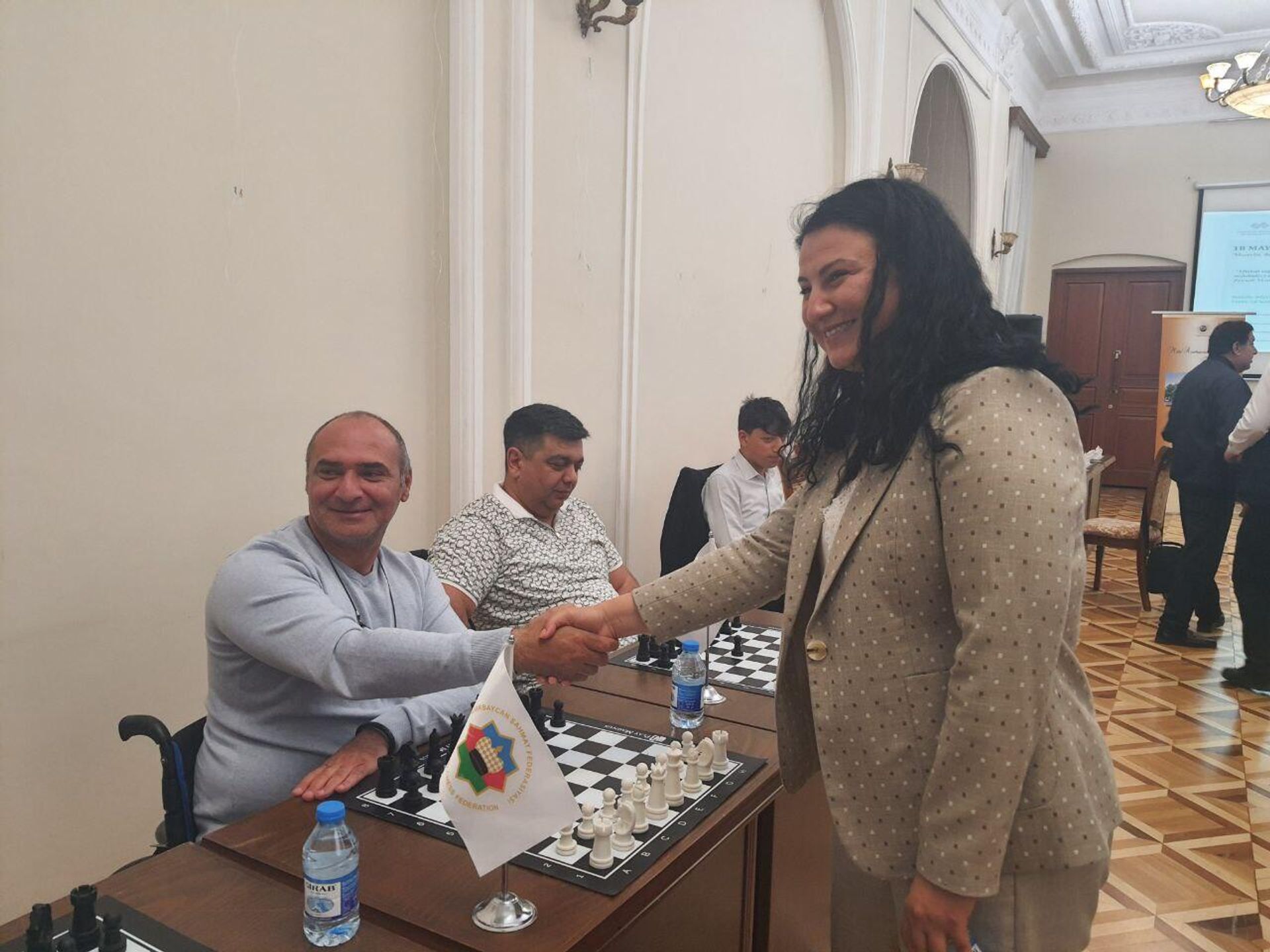 В Национальном музее искусств прошел турнир по шахматам для людей с инвалидностью - Sputnik Азербайджан, 1920, 19.05.2023