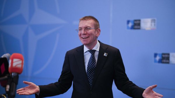 Президент Латвии Эдгар Ринкевич - Sputnik Азербайджан
