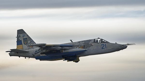  Истребитель Су-25 ВВС Украины - Sputnik Азербайджан