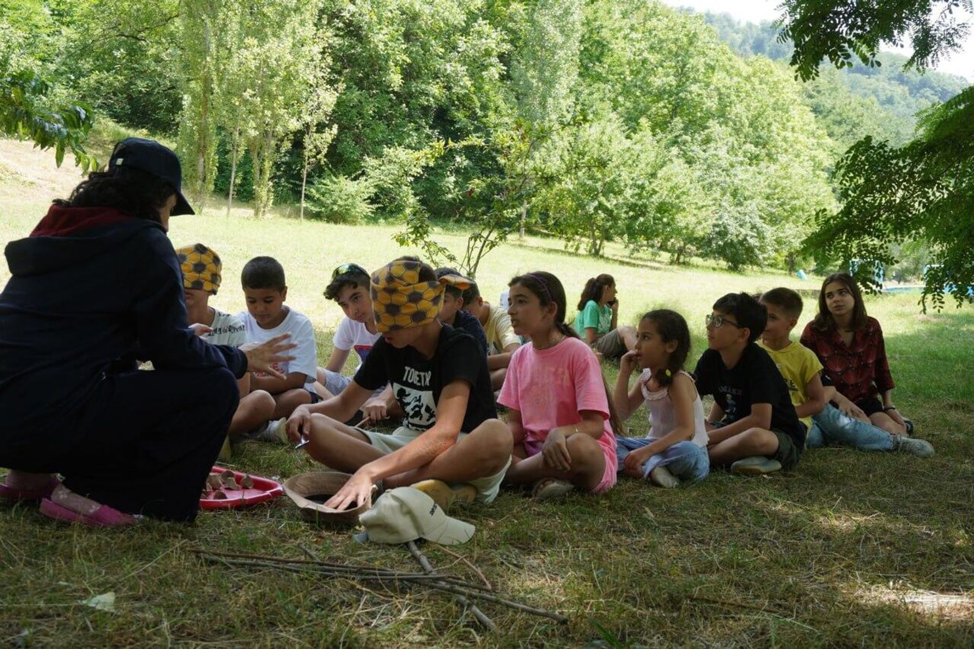 Участники Forest School Azerbaijan - Sputnik Азербайджан, 1920, 06.06.2023