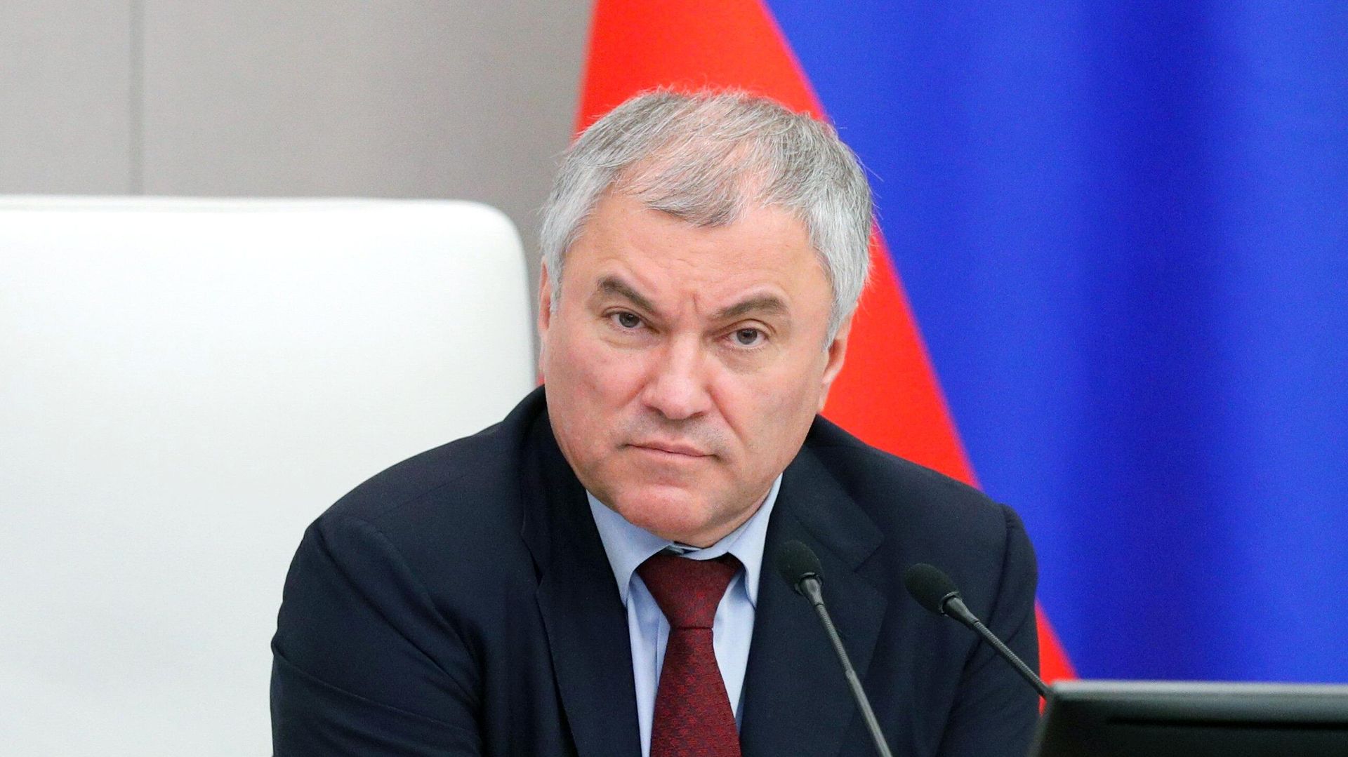 Rusiya Federasiyası Dövlət Dumasının spikeri Vyaçeslav Volodin  - Sputnik Азербайджан, 1920, 26.05.2026
