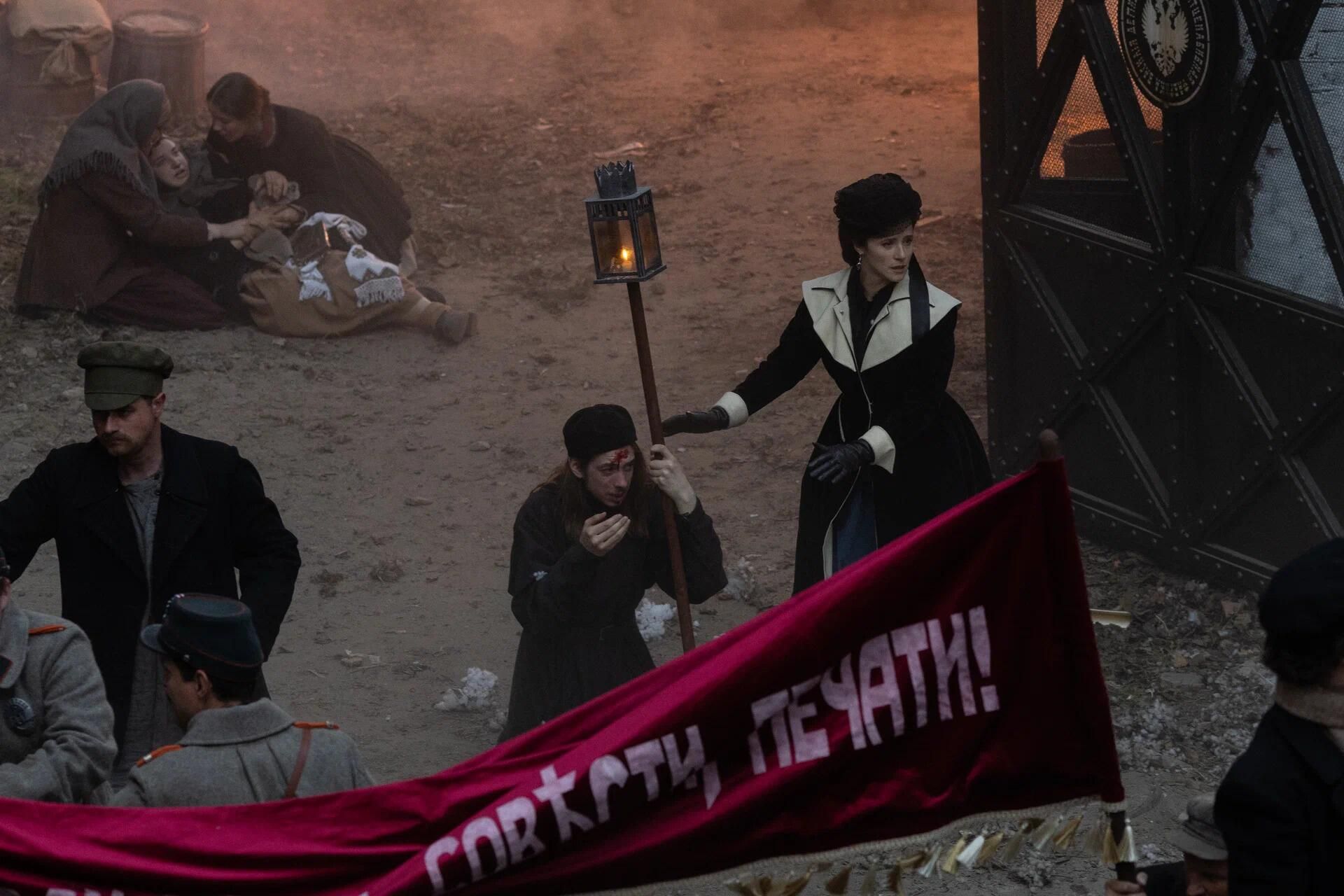 Кадр со съемок сериала «Плевако» - Sputnik Азербайджан, 1920, 03.07.2023