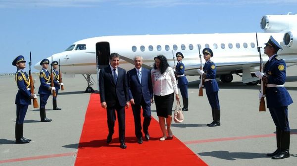 İraq Kürdüstan Regionunun başçısı Neçirvan Bərzani - Sputnik Азербайджан