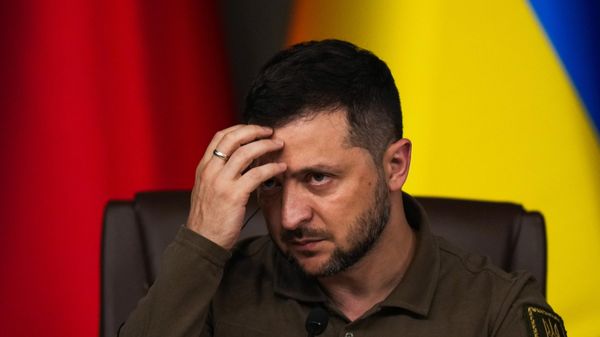 Ukrayna Prezidenti Vladimir Zelenski - Sputnik Азербайджан