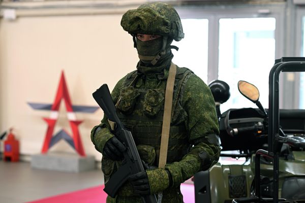 Участник Международного военно-технического форума АРМИЯ-2023, Россия - Sputnik Азербайджан