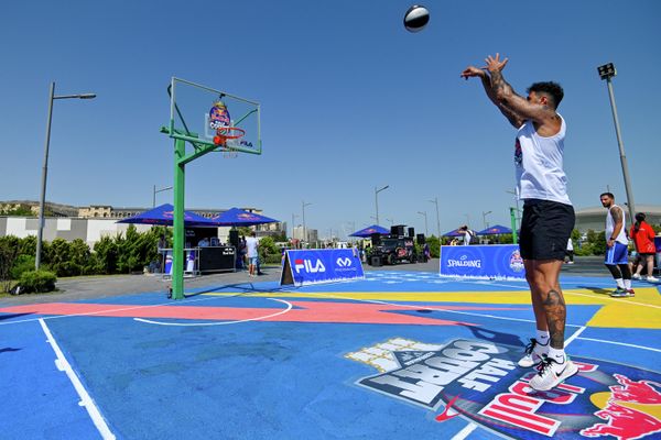 Мировые соревнования Red Bull Half Court в Азербайджане. - Sputnik Азербайджан