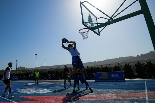 Мировые соревнования Red Bull Half Court в Азербайджане. - Sputnik Азербайджан