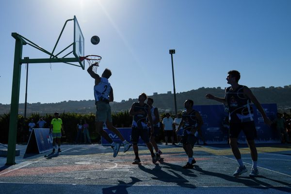 Мировые соревнования Red Bull Half Court в Азербайджане. - Sputnik Азербайджан