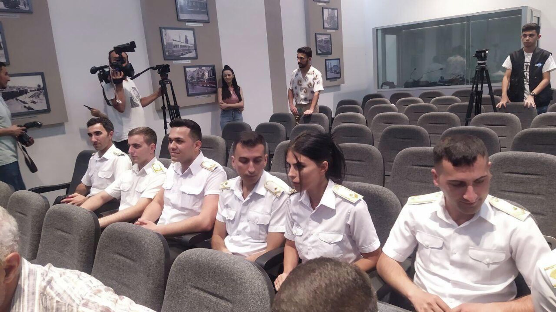 Церемония вручения дипломов машинистам - Sputnik Азербайджан, 1920, 26.08.2023