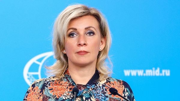 Rusiya XİN-nin rəsmi nümayəndəsi Mariya Zaxarova, arxiv şəkli - Sputnik Азербайджан