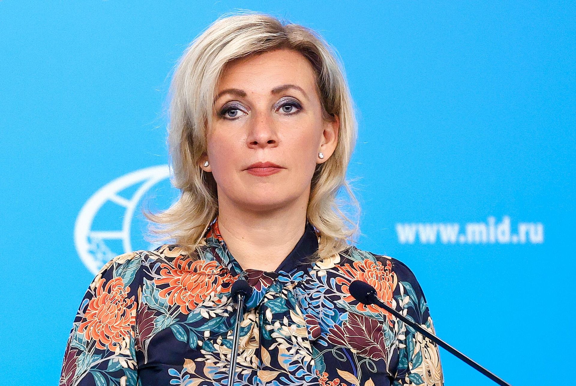 Rusiya XİN-nin rəsmi nümayəndəsi Mariya Zaxarova, arxiv şəkli - Sputnik Азербайджан, 1920, 06.03.2024