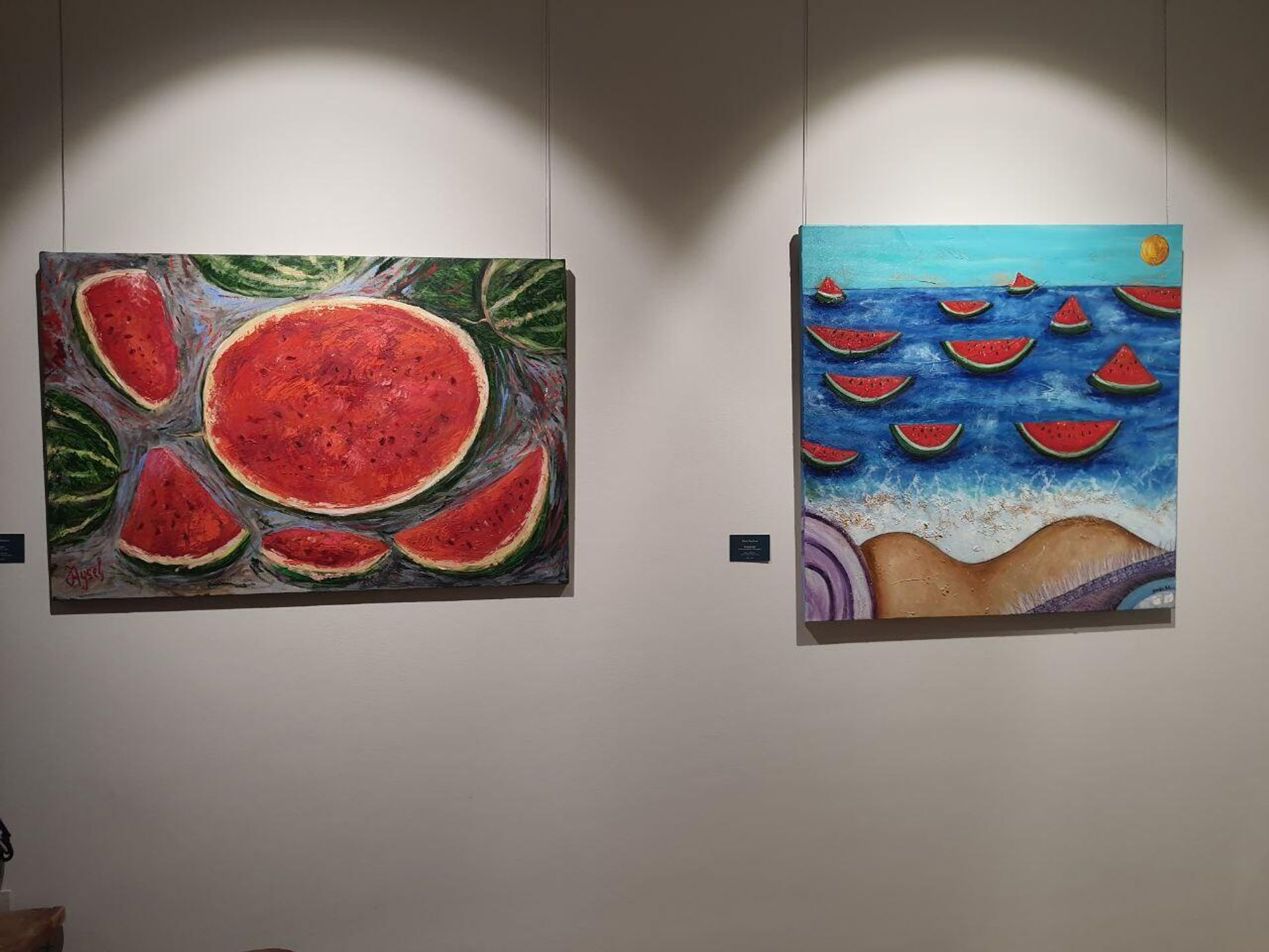 Необычный арбузный фестиваль в галерее Zaman Art Gallery - Sputnik Азербайджан, 1920, 09.09.2023