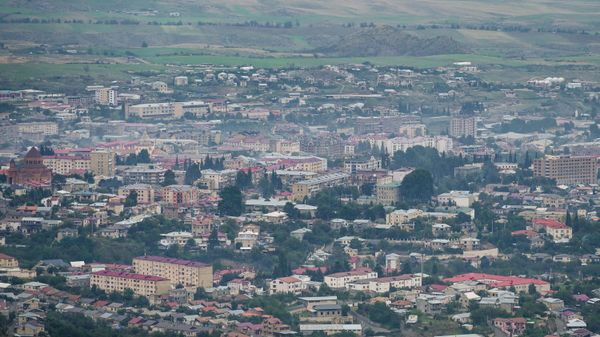 Вид на Ханкенди, фото из архива - Sputnik Азербайджан