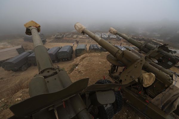 Военная техника и оружие, переданные Вооруженным силам Азербайджана. - Sputnik Азербайджан