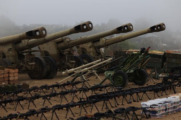 Военная техника и оружие, переданные Вооруженным силам Азербайджана. - Sputnik Азербайджан