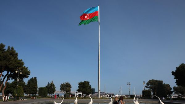 Флаг Азербайджана, фото из архива - Sputnik Азербайджан