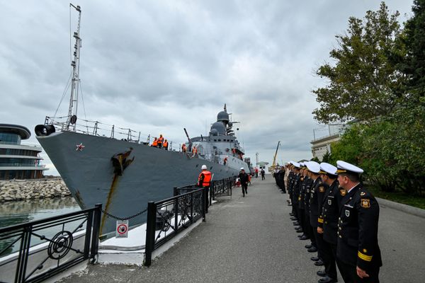 Российский корабль-ракетоносец "Татарстан" прибыл в Баку. - Sputnik Азербайджан