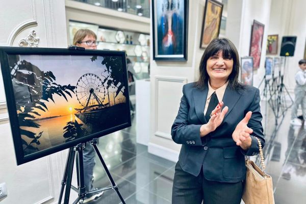 В Русском доме в Баку открылась выставка фотографа Ирады Асадовой под названием «Баку, любовь моя!» В Русском доме в Баку открылась выставка фотографа Ирады Асадовой под названием «Баку, любовь моя!» - Sputnik Азербайджан