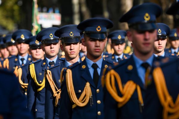 Военные шествия стартовали в Баку по случаю Дня Победы. - Sputnik Азербайджан