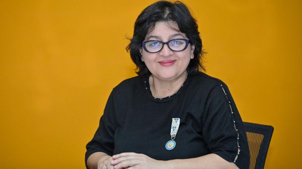 Сотрудница Sputnik Азербайджан, писательница Айгюн Бунятзаде.  - Sputnik Азербайджан