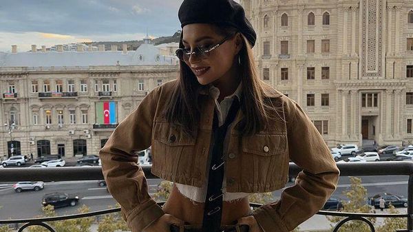 Российский fashion-блогер Карина Нагай - Sputnik Азербайджан
