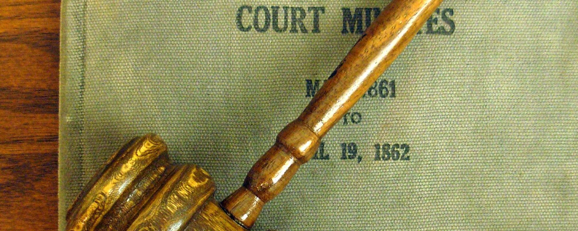 Судейский молоток, фото из архива - Sputnik Азербайджан, 1920, 11.08.2023