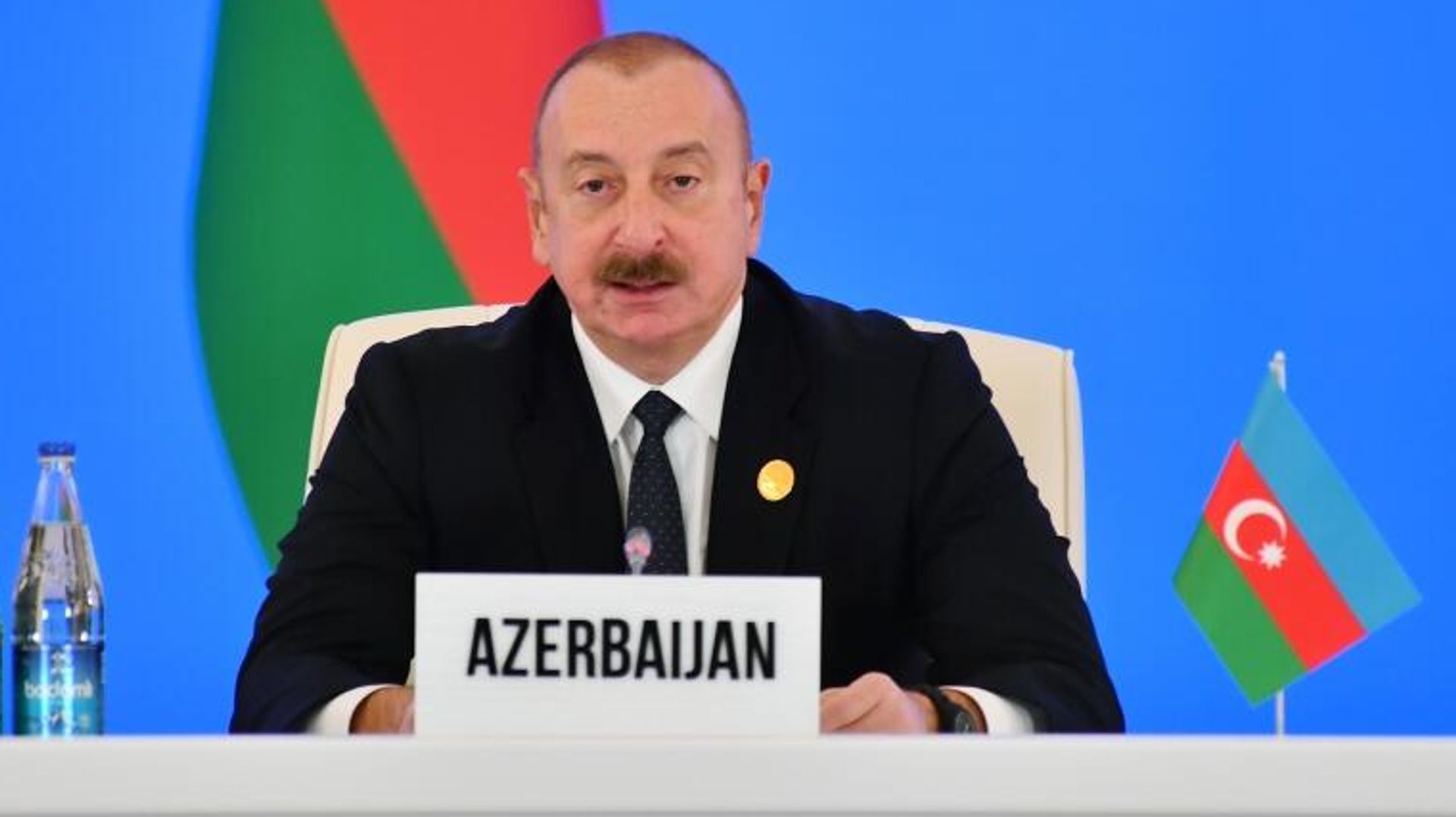 Azərbaycan Prezidenti İlham Əliyev BMT-nin Mərkəzi Asiya Ölkələrinin İqtisadiyyatları üçün Xüsusi Proqramının (SPECA) Zirvə görüşündə Azərbaycan Prezidenti İlham Əliyev BMT-nin Mərkəzi Asiya Ölkələrinin İqtisadiyyatları üçün Xüsusi Proqramının (SPECA) Zirvə görüşündə - Sputnik Азербайджан, 1920, 24.11.2023