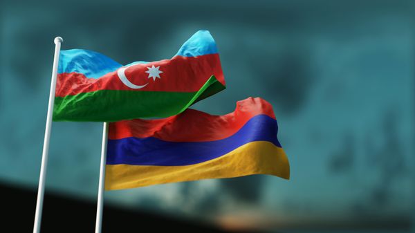 Флаги Армении и Азербайджана - Sputnik Азербайджан