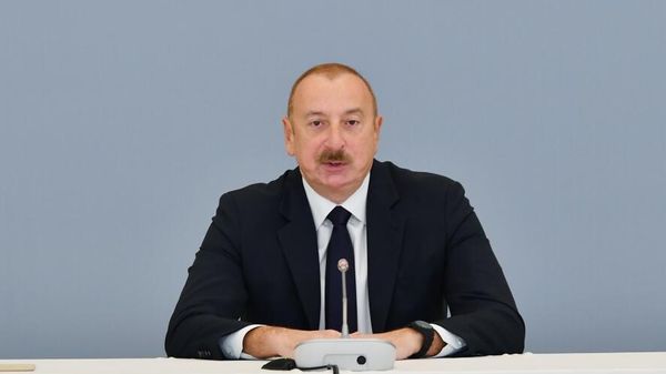 Prezident İlham Əliyev “Qarabağ: 30 ildən sonra evə dönüş. Nailiyyətlər və çətinliklər” Forumunda iştirak edir  - Sputnik Азербайджан