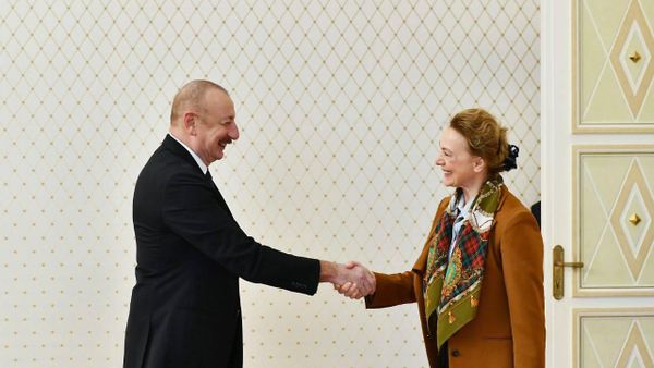 Prezidenti İlham Əliyev dekabrın 8-də Avropa Şurasının Baş katibi Mariya Peyçinoviç Buriçi qəbul edib - Sputnik Азербайджан