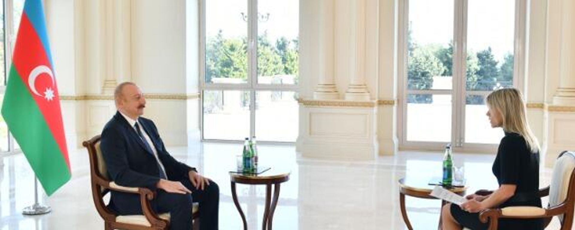 İlham Əliyev “Euronews”a müsahibə verib - Sputnik Азербайджан, 1920, 09.12.2023