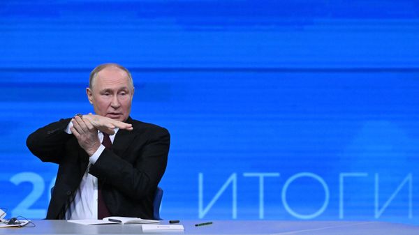 Президент РФ Владимир Путин  - Sputnik Азербайджан