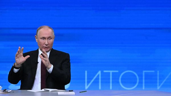 Президент РФ Владимир Путин  - Sputnik Азербайджан