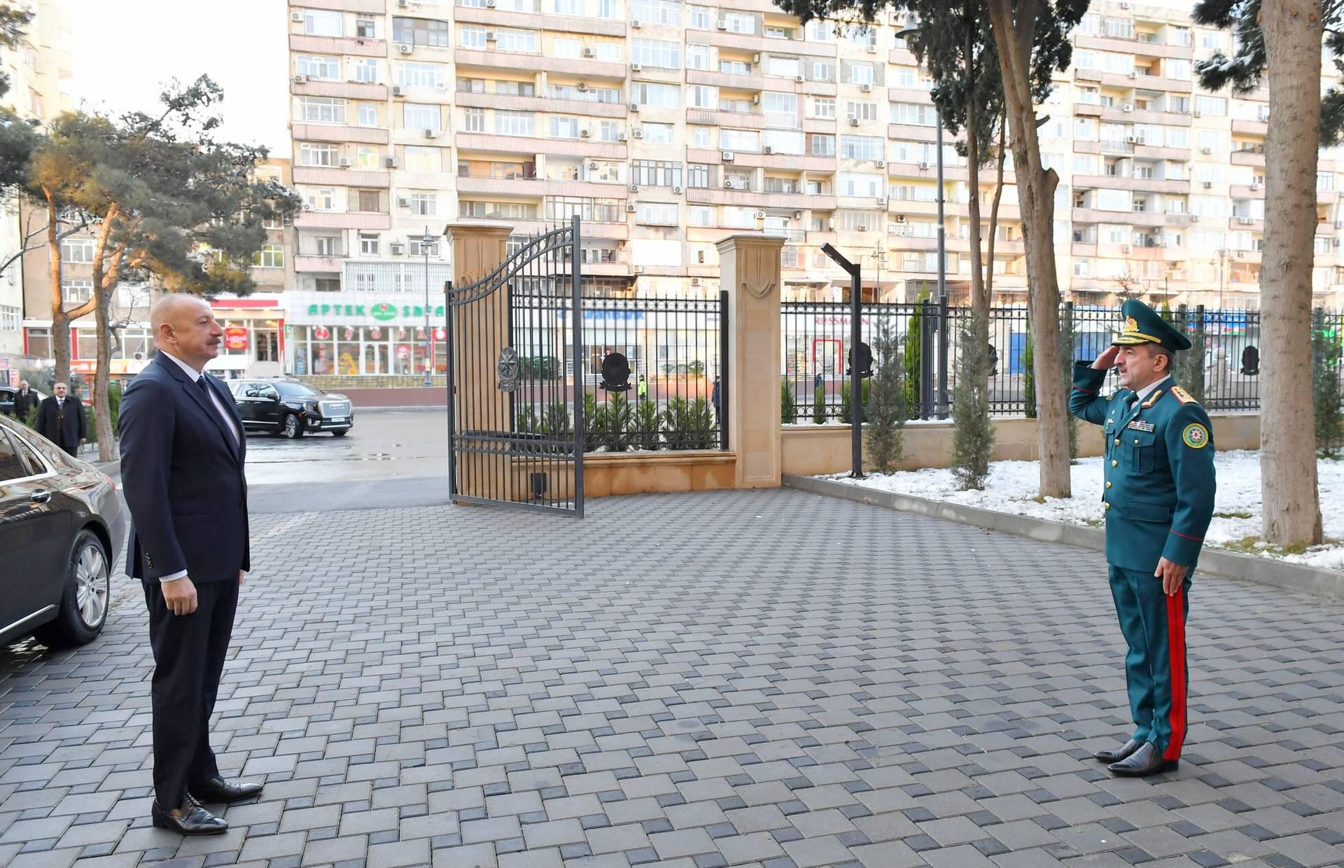 İlham Əliyev Bakıda Dövlət Sərhəd Xidmətinin yeni hərbi hospital kompleksinin açılışında iştirak edib 
 - Sputnik Азербайджан, 1920, 15.01.2024