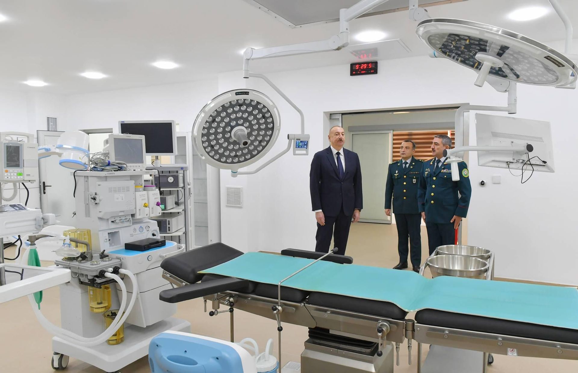 İlham Əliyev Bakıda Dövlət Sərhəd Xidmətinin yeni hərbi hospital kompleksinin açılışında iştirak edib 
 - Sputnik Азербайджан, 1920, 15.01.2024