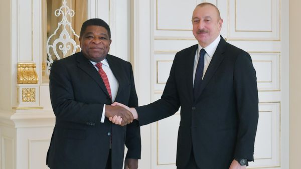 Президент Ильхам Алиев принял генерального секретаря Межпарламентского союза - Sputnik Азербайджан