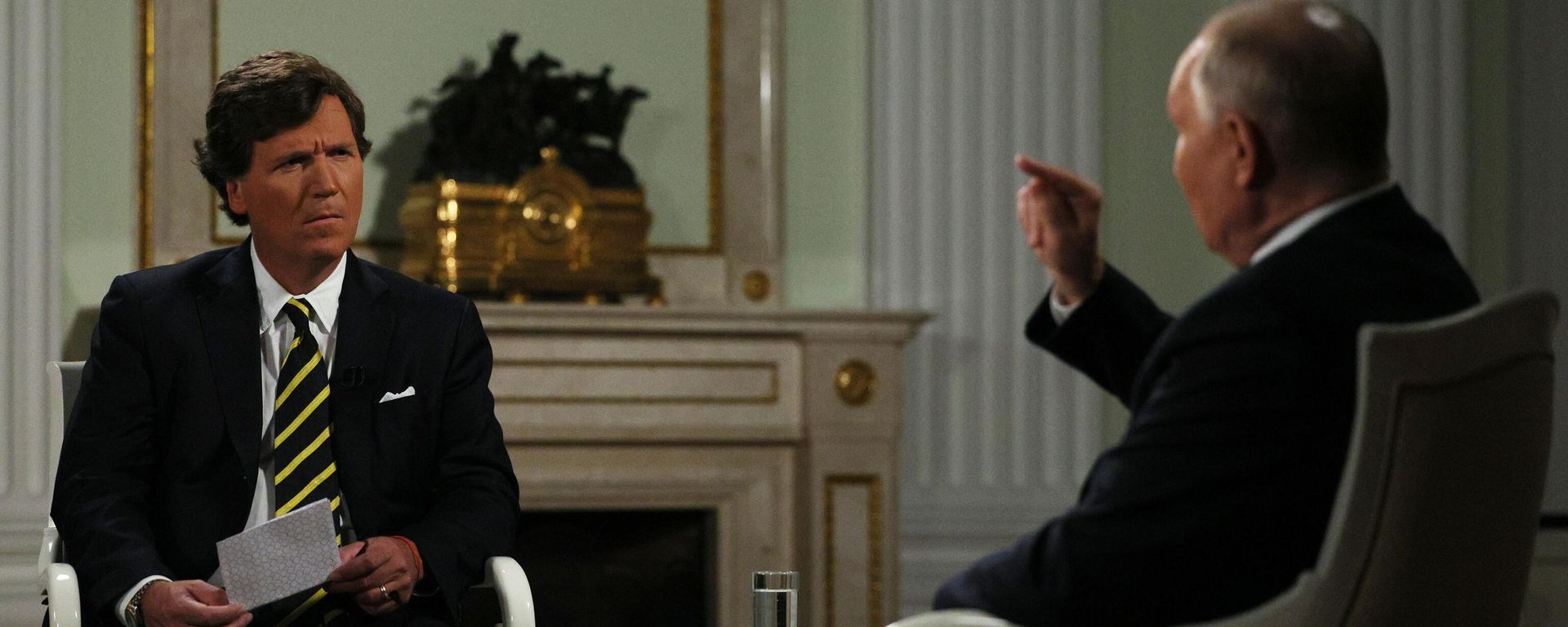 Интервью Владимира Путина Такеру Карлсону - Sputnik Азербайджан, 1920, 12.02.2024