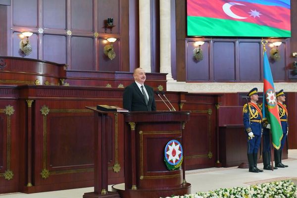 Состоялась церемония инаугурации Президента Азербайджанской Республики Ильхама Алиева. - Sputnik Азербайджан