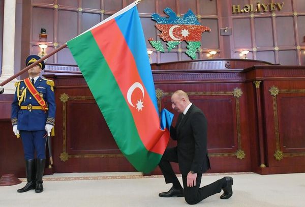 Состоялась церемония инаугурации Президента Азербайджанской Республики Ильхама Алиева. - Sputnik Азербайджан