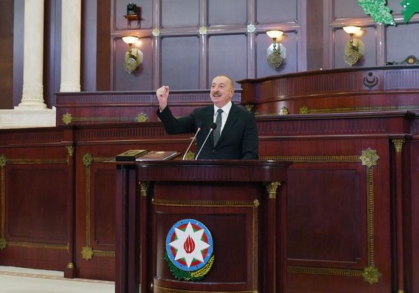Состоялась церемония инаугурации Президента Азербайджанской Республики Ильхама Алиева. - Sputnik Азербайджан